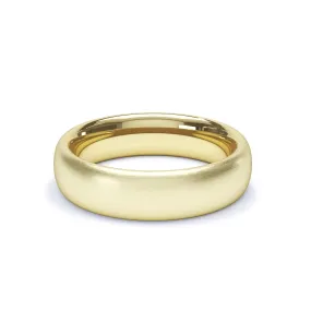 - Regular Court Satin Polish Wedding Ring 9k Yellow Gold