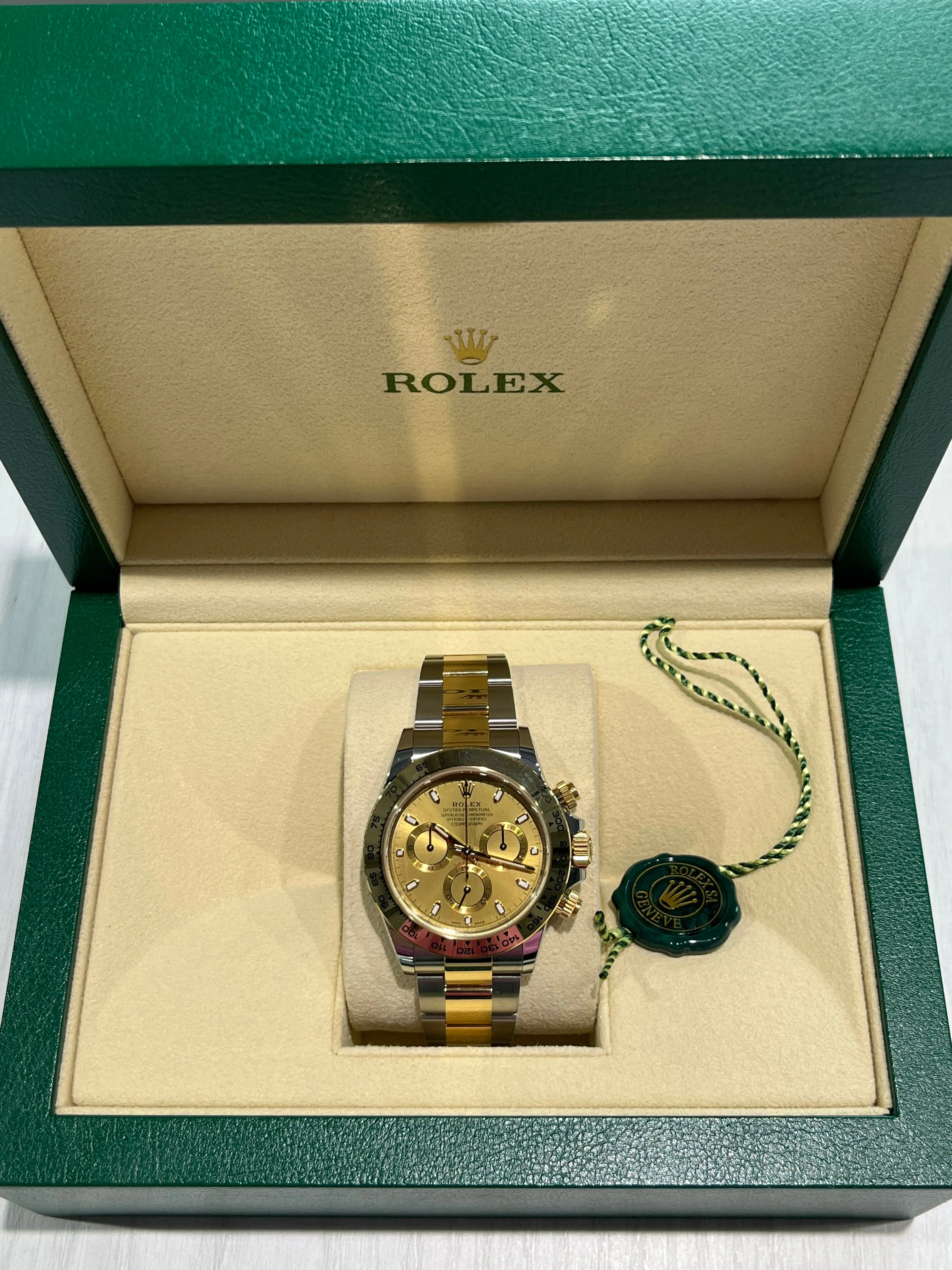 Rolex Daytona Two Tone with Champagne Dial 1116503