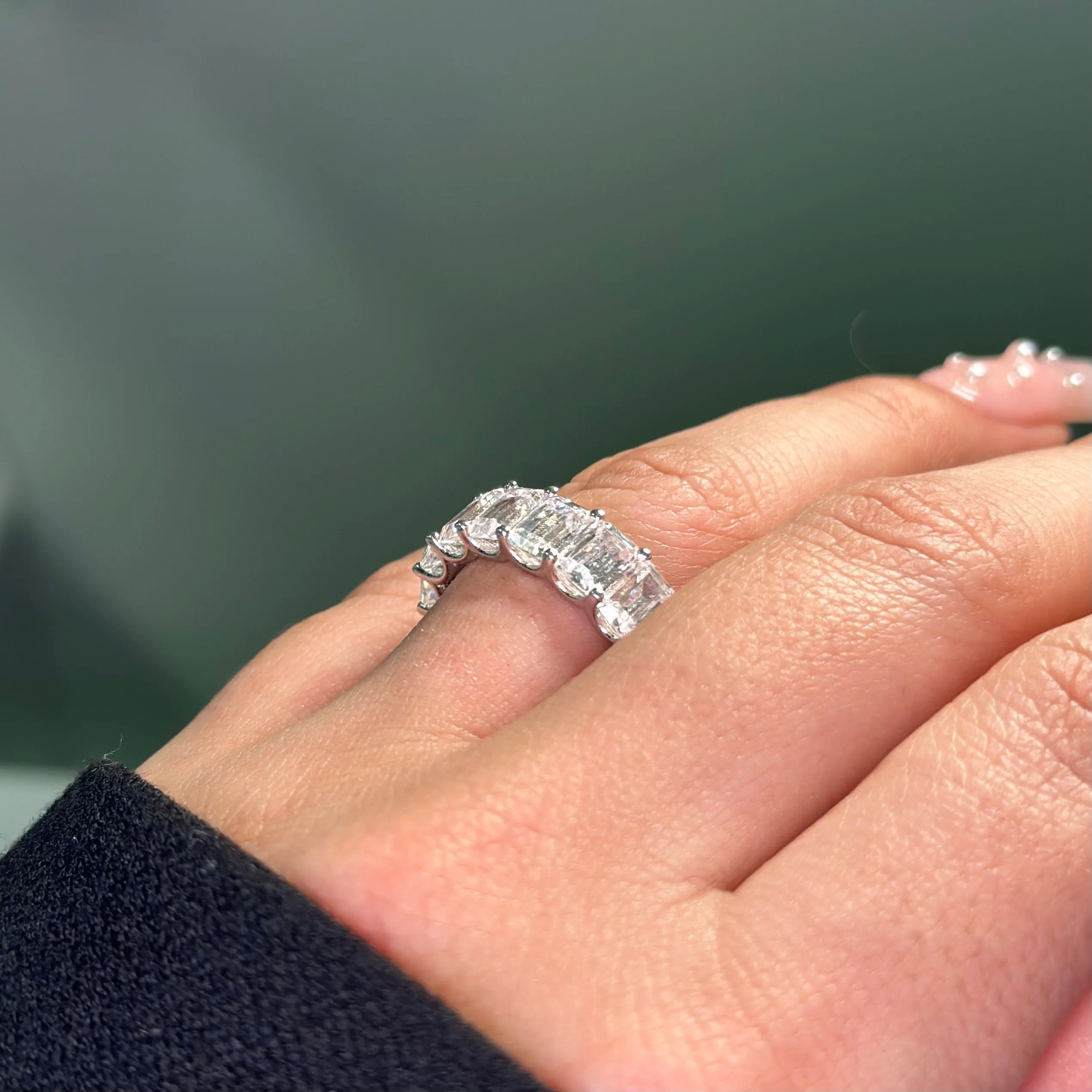 ROXANNA MOISSANITE RING