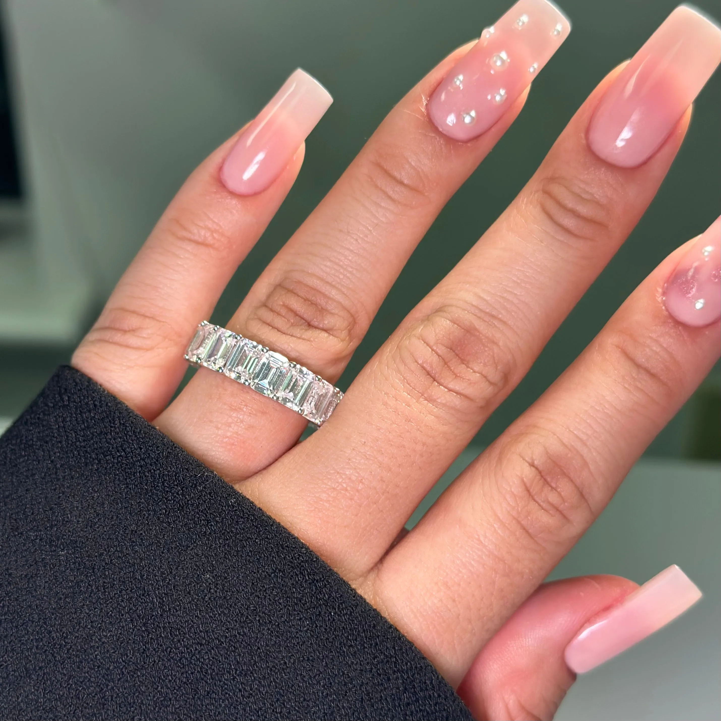 ROXANNA MOISSANITE RING