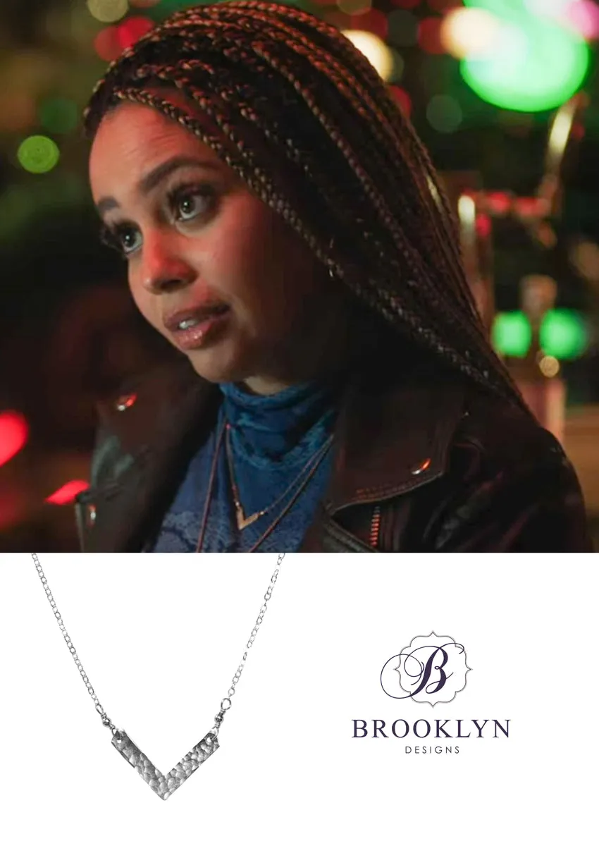 SALE Florence Large Silver Necklace *As Seen On Riverdale*