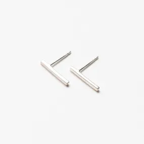 Silver Bar Studs