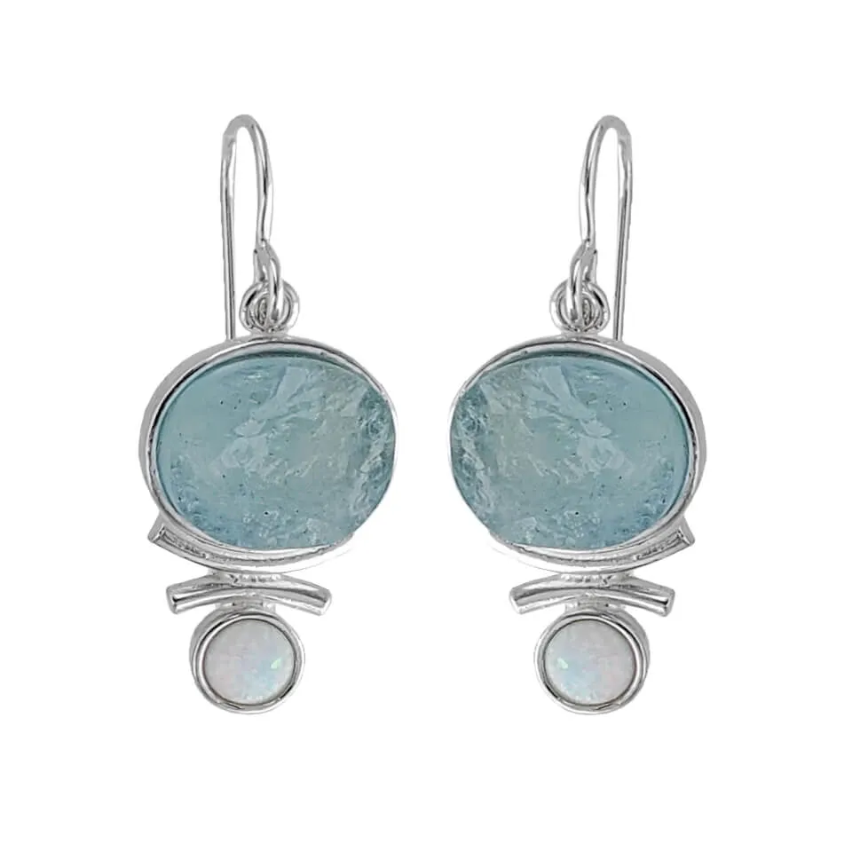 Sonoma Art Works Natural Aquamarine Earrings