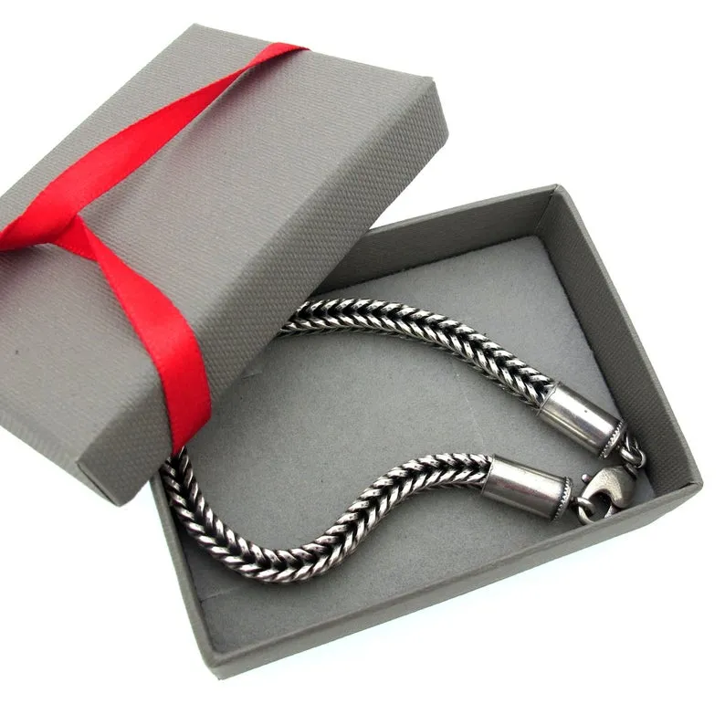 Stainless Steel Chain Bracelet for Men