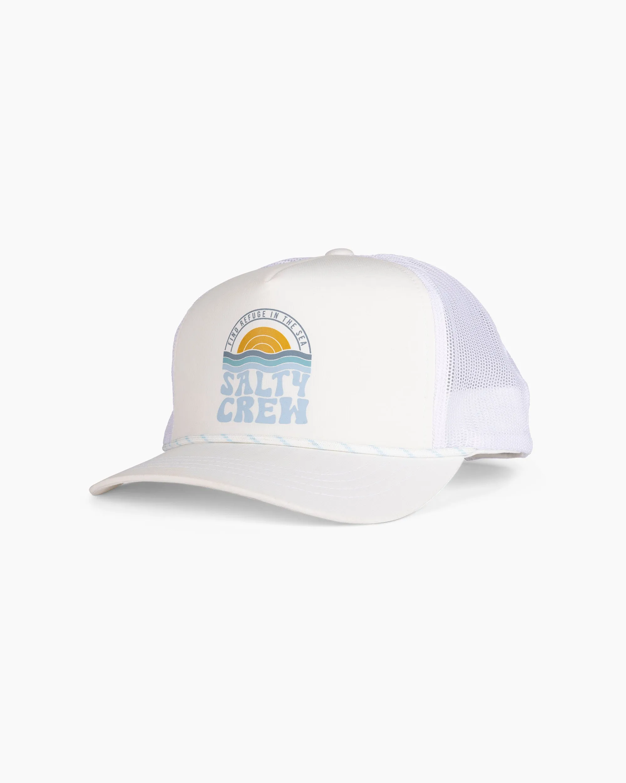 Sundown Off White Trucker