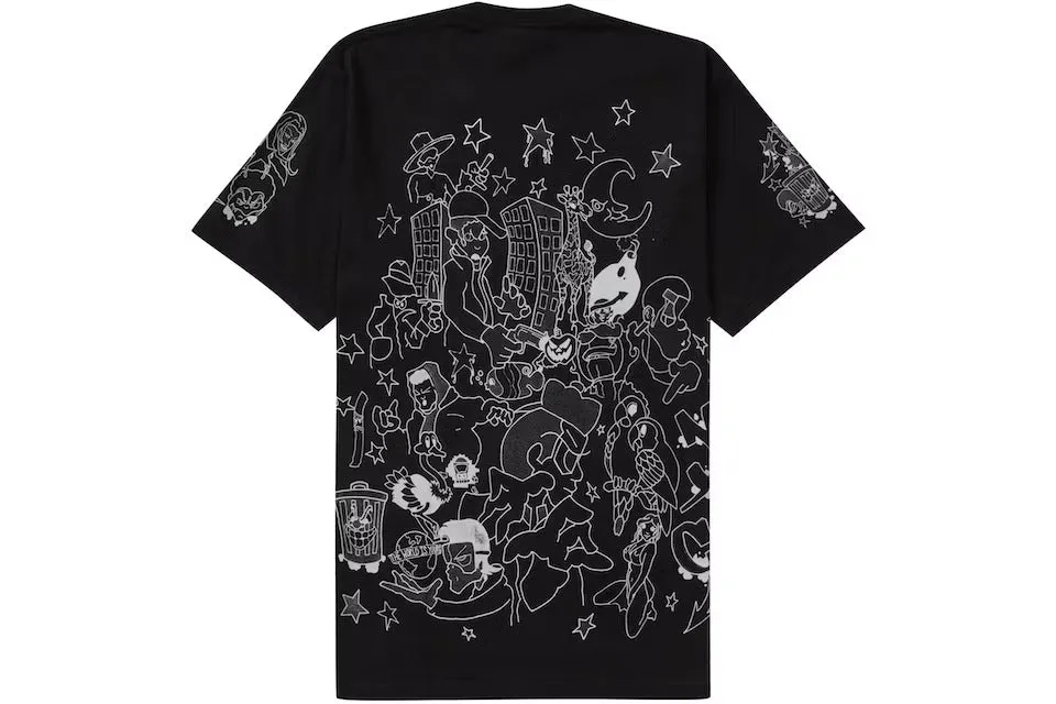 Supreme Downtown Tee Black