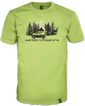 T-Shirt 14ender® Caught Up In-spring green