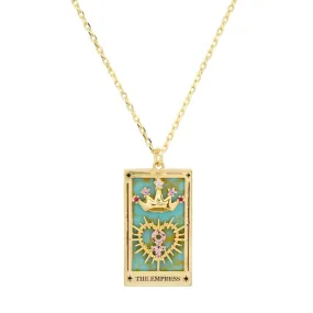 The Empress Tarot Card Necklace