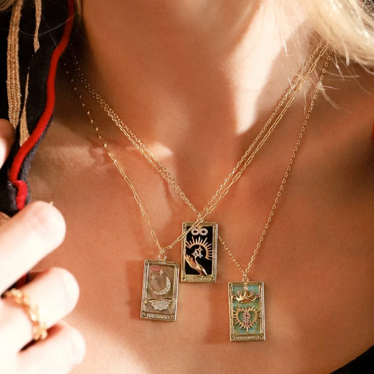 The Empress Tarot Card Necklace