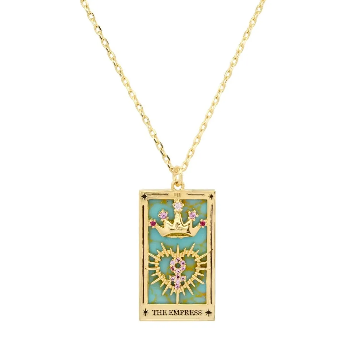 The Empress Tarot Card Necklace