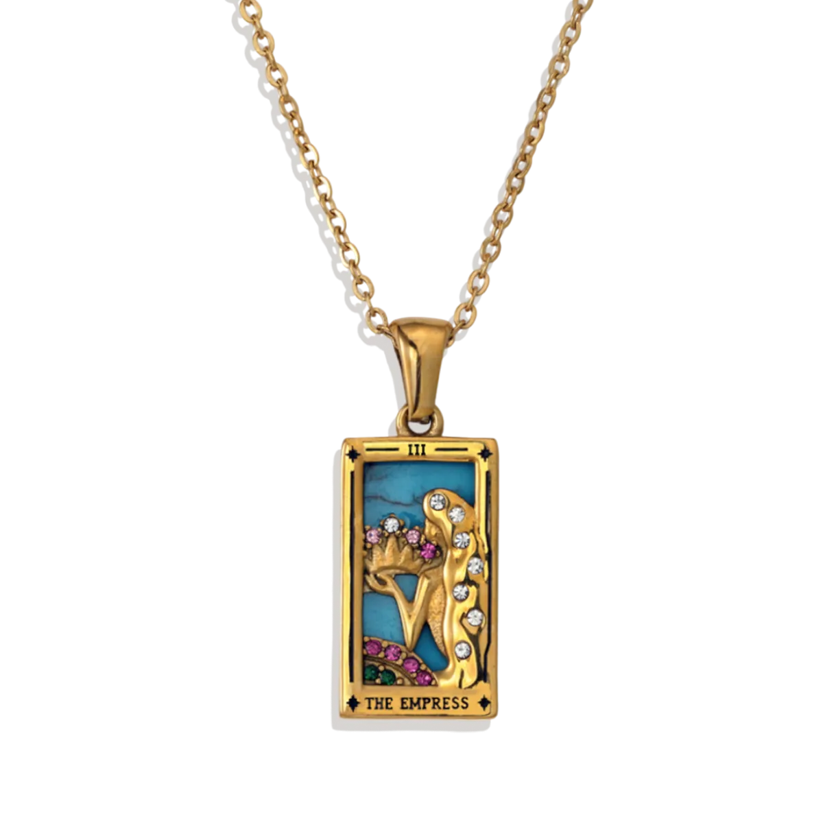 The Empress Tarot Necklace