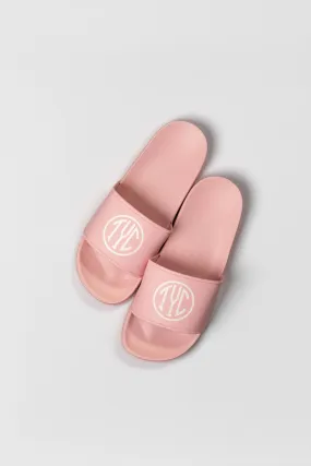 TYC Slides - Pink & White