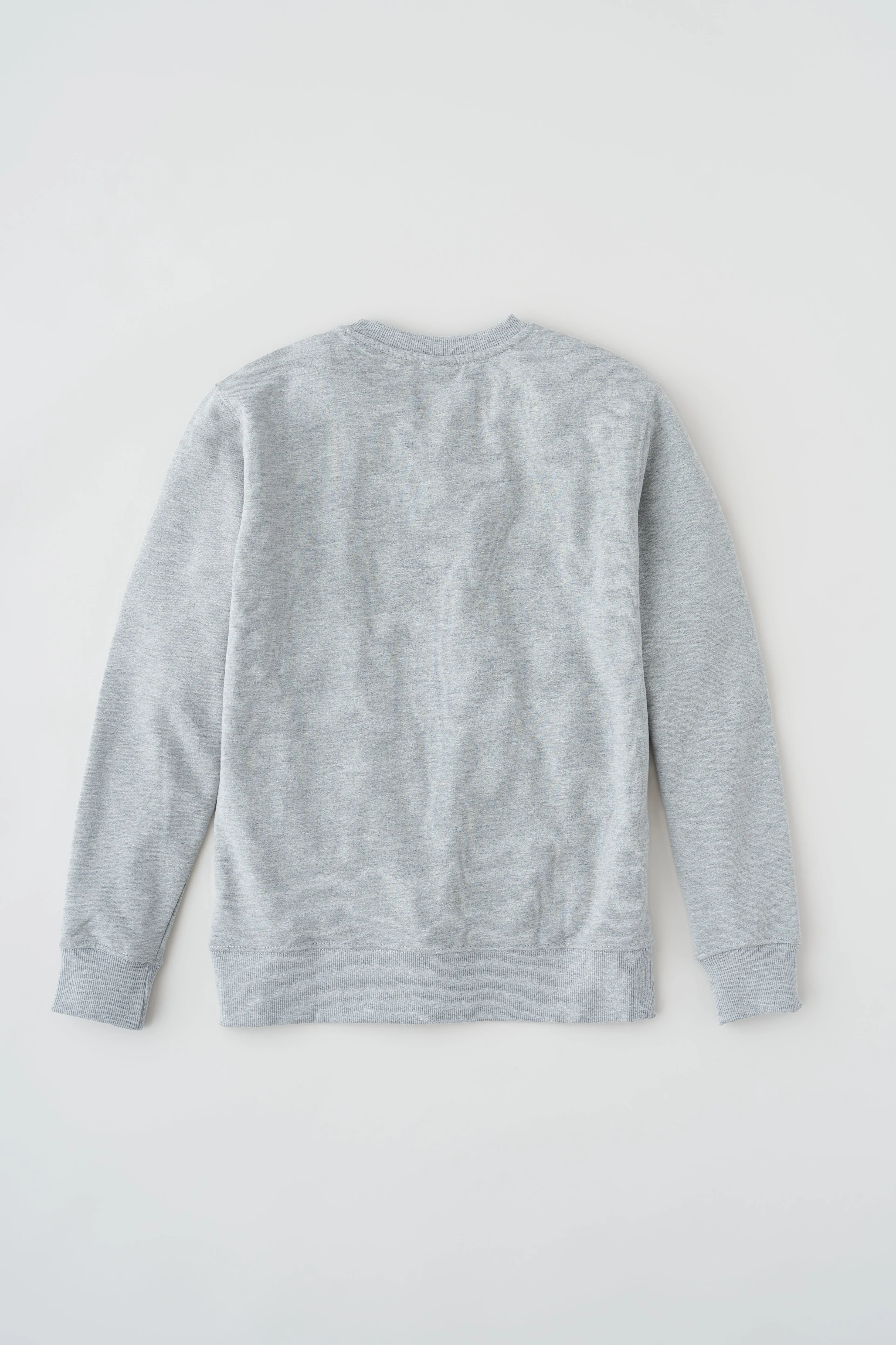 Unisex French Terry Sweatshirt in Heather Grey