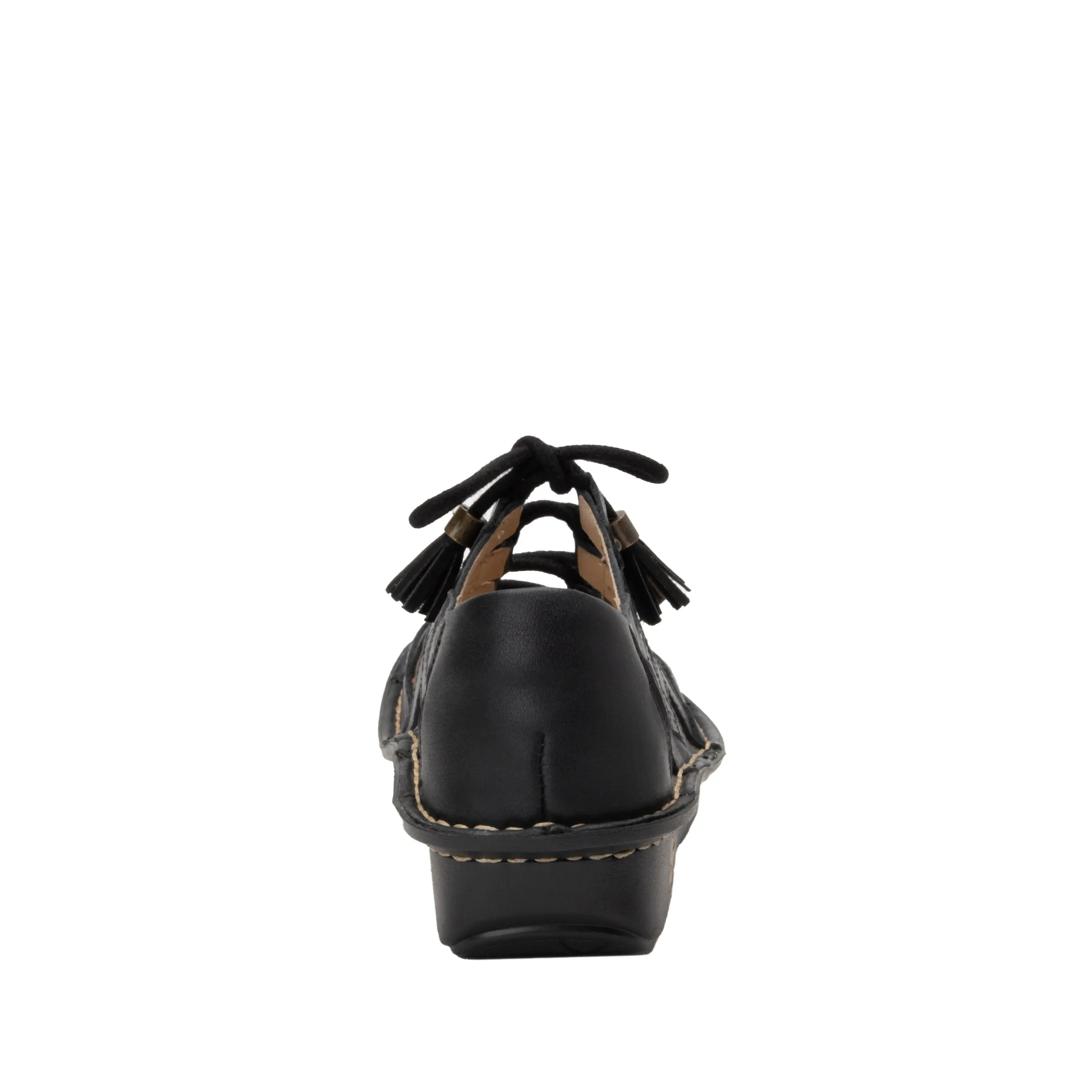 Valerie Black Burnish Sandal