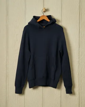 Wharf Knit Hoodie in Navy