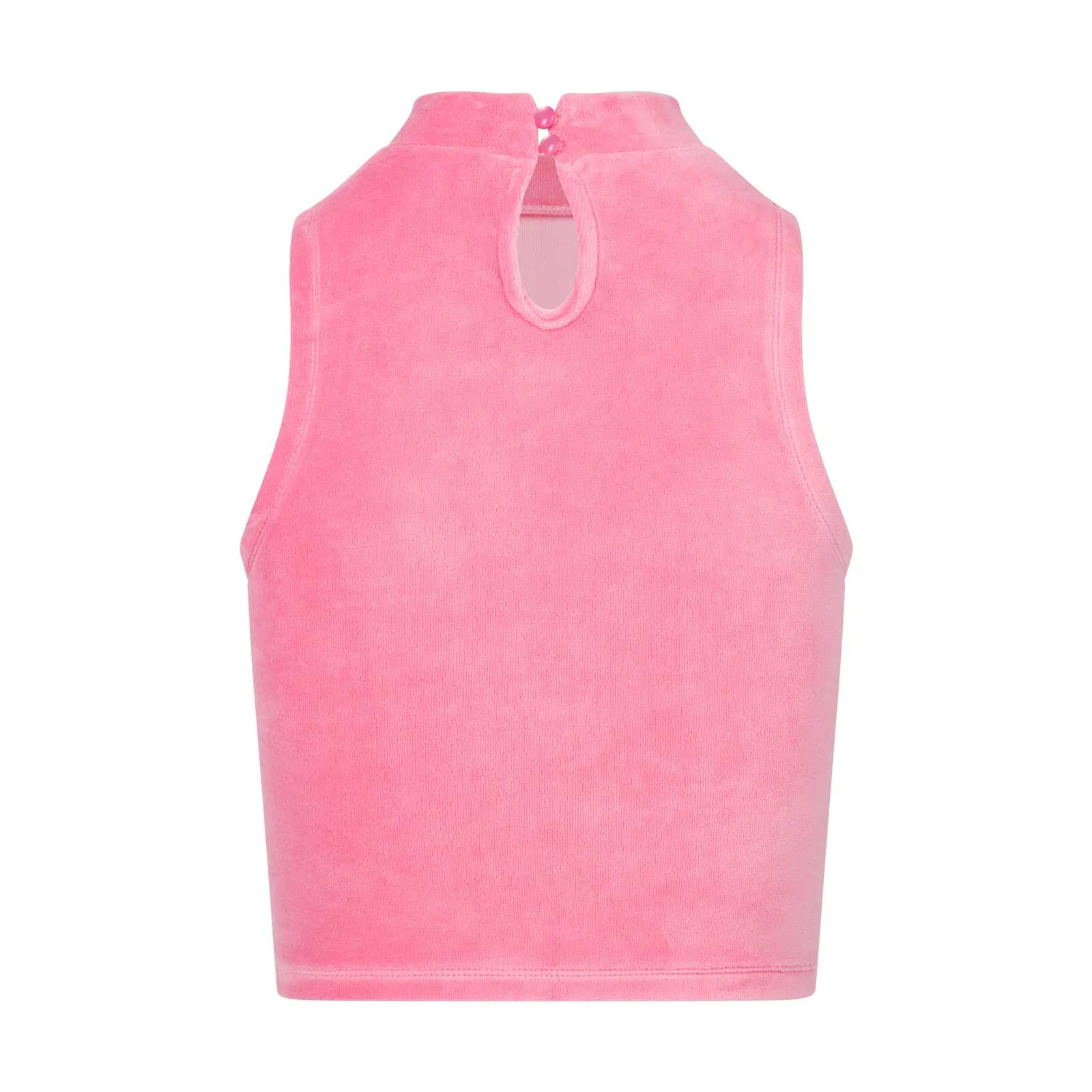 Wild At Heart Velvet Top - Pink