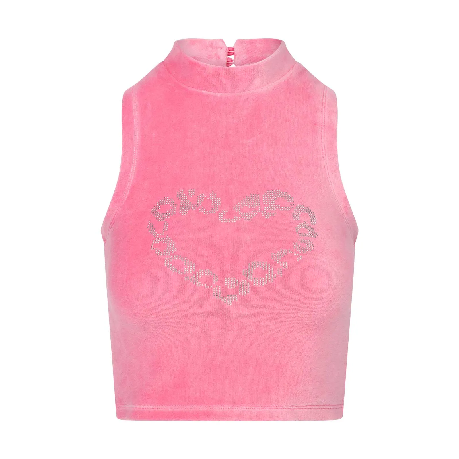 Wild At Heart Velvet Top - Pink