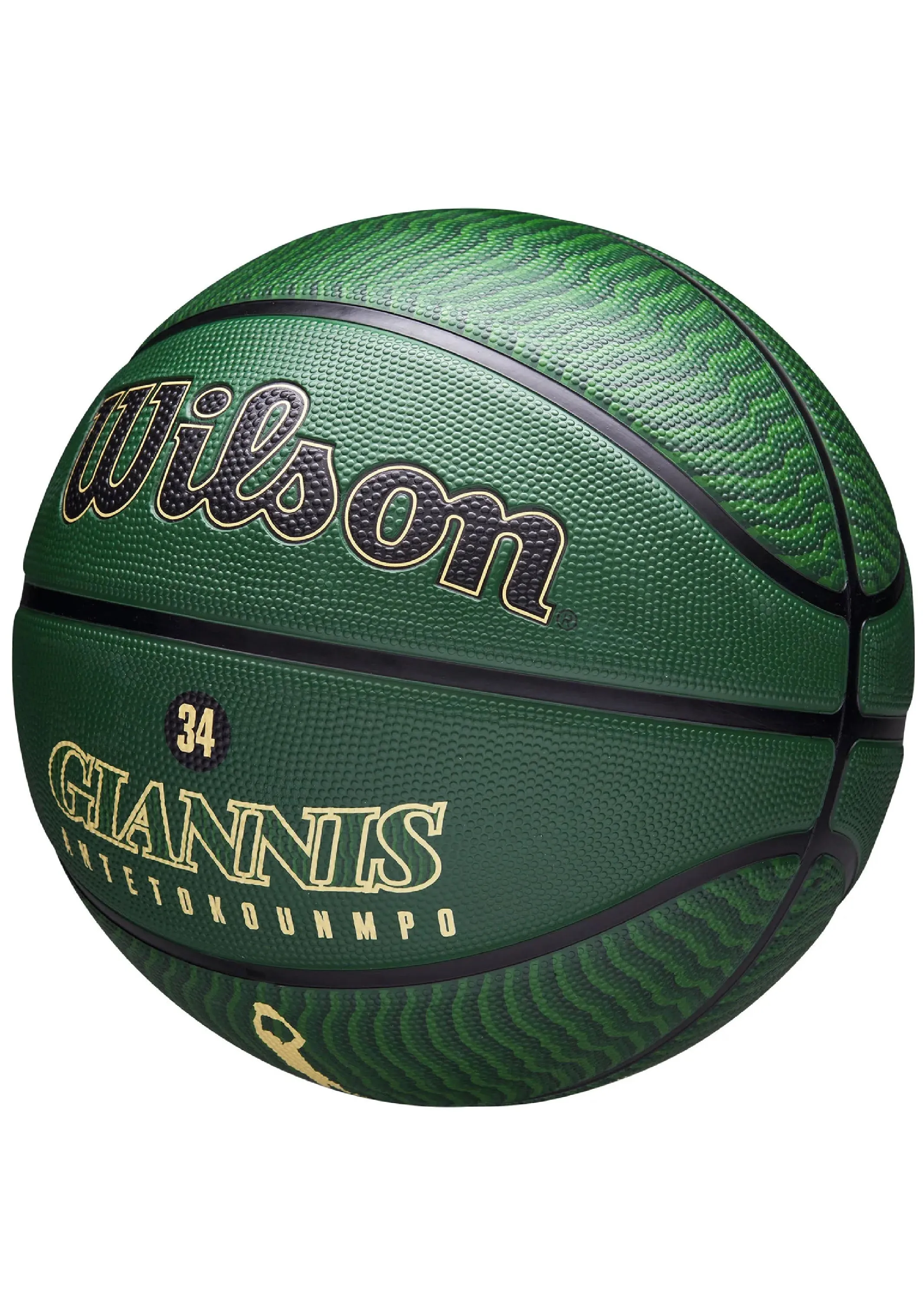 Wilson NBA Player Icon Giannis Basketball Size 7 <br> WZ4006201XB7