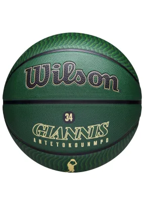 Wilson NBA Player Icon Giannis Basketball Size 7 <br> WZ4006201XB7