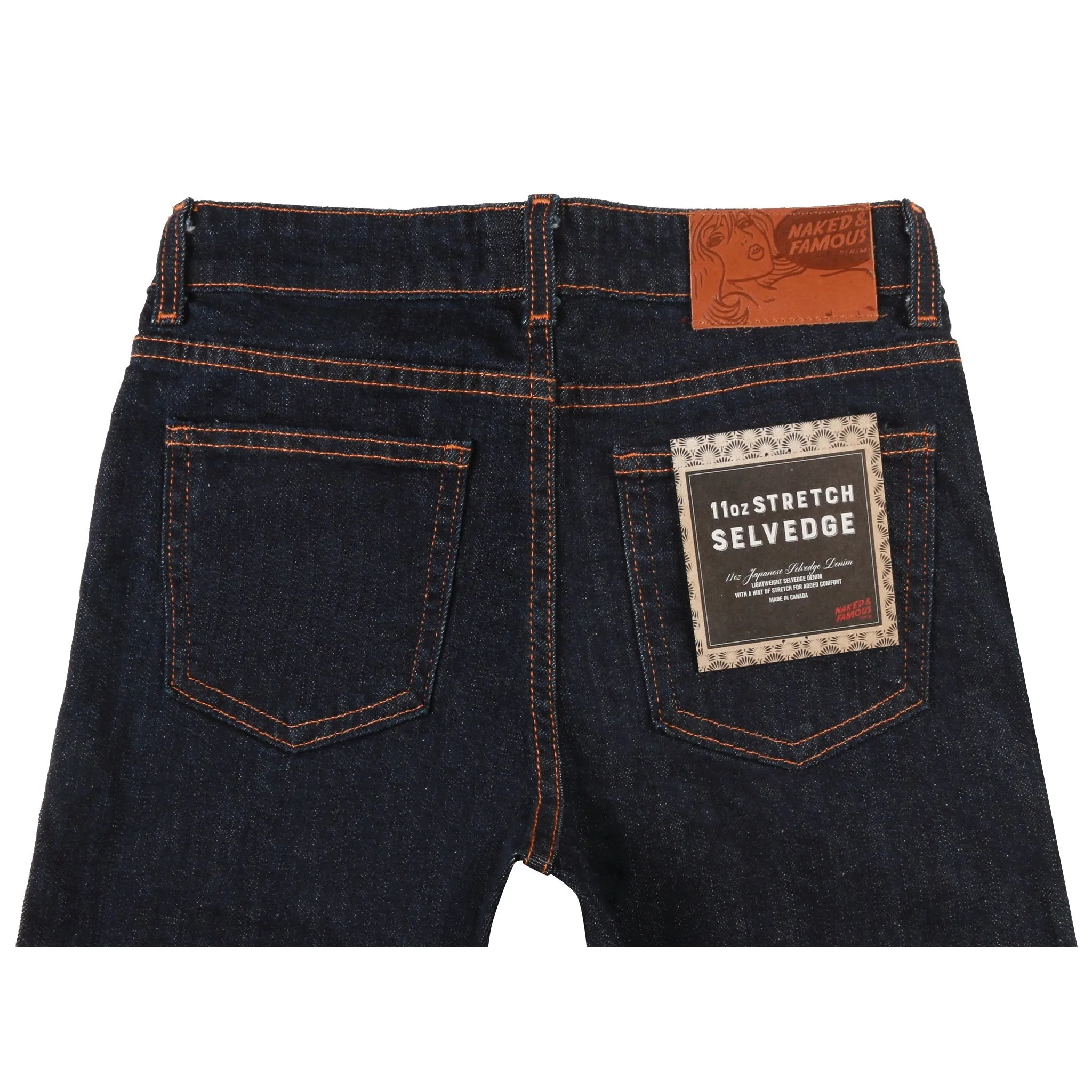 Women's - Skinny - 11oz Stretch Selvedge