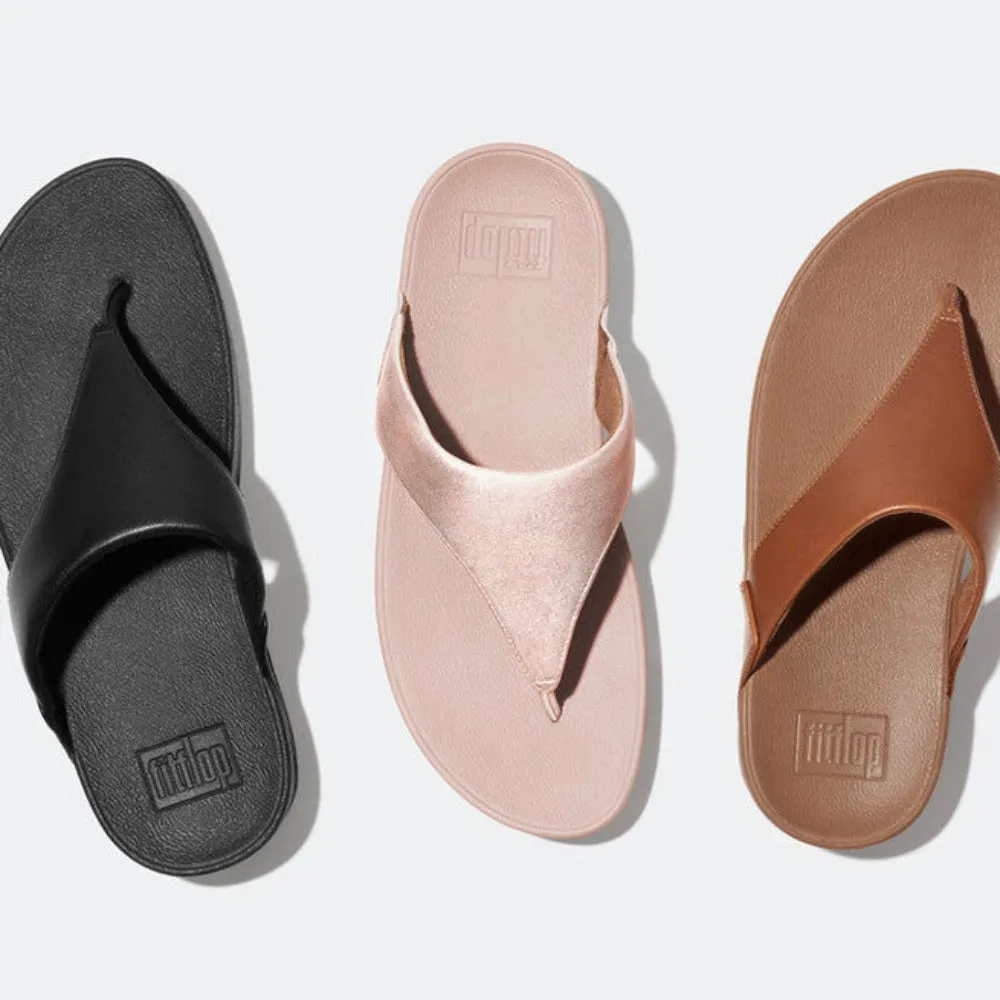 รองเท้าแตะแบบหูหนีบ ผู้หญิง รุ่น LULU LEATHER TOE-POST SANDALS